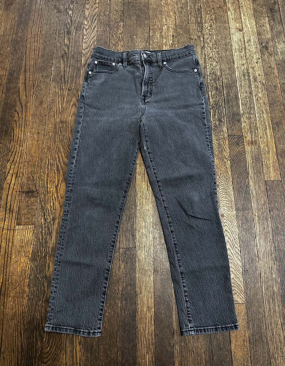Madewell The Perfect Vintage High Rise Jean Size 29 Black Wash